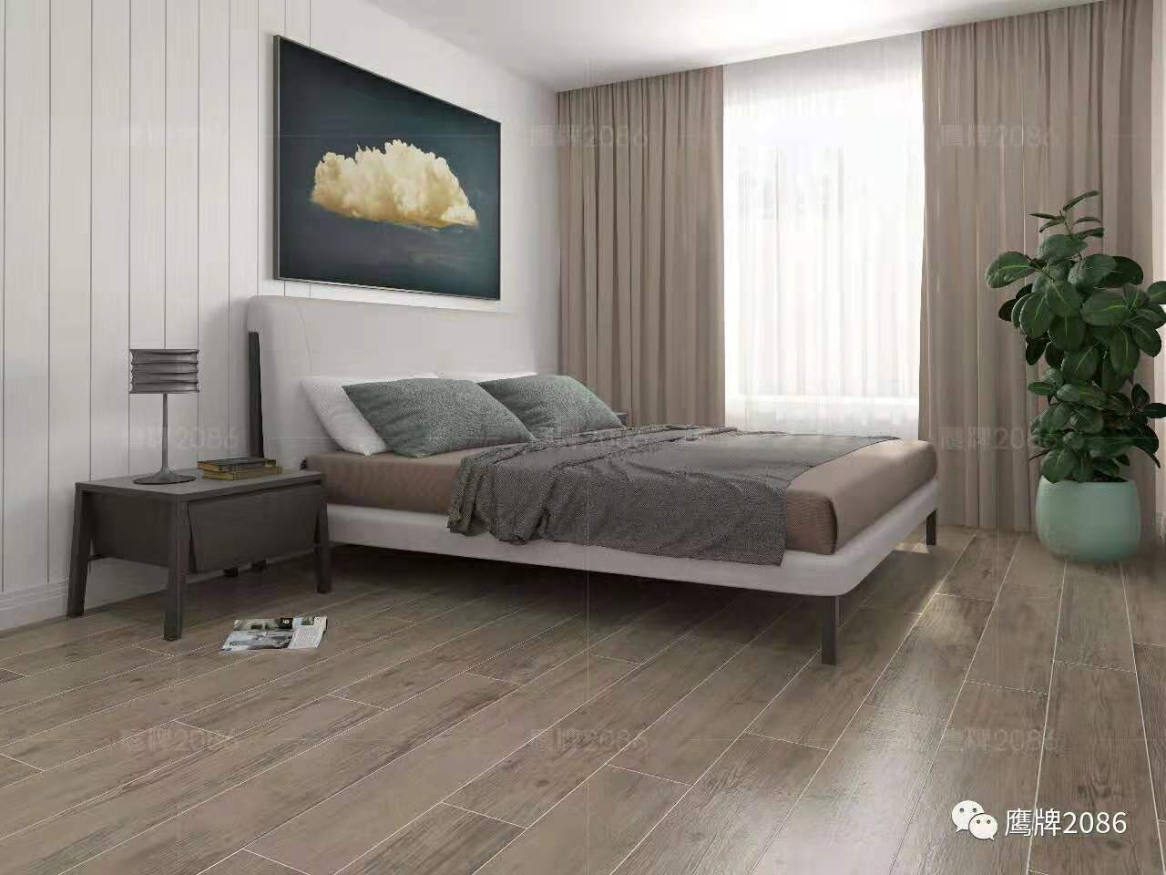 现代简约，尽显悠闲与自在 | 鹰牌2086全屋设计方案(图11)